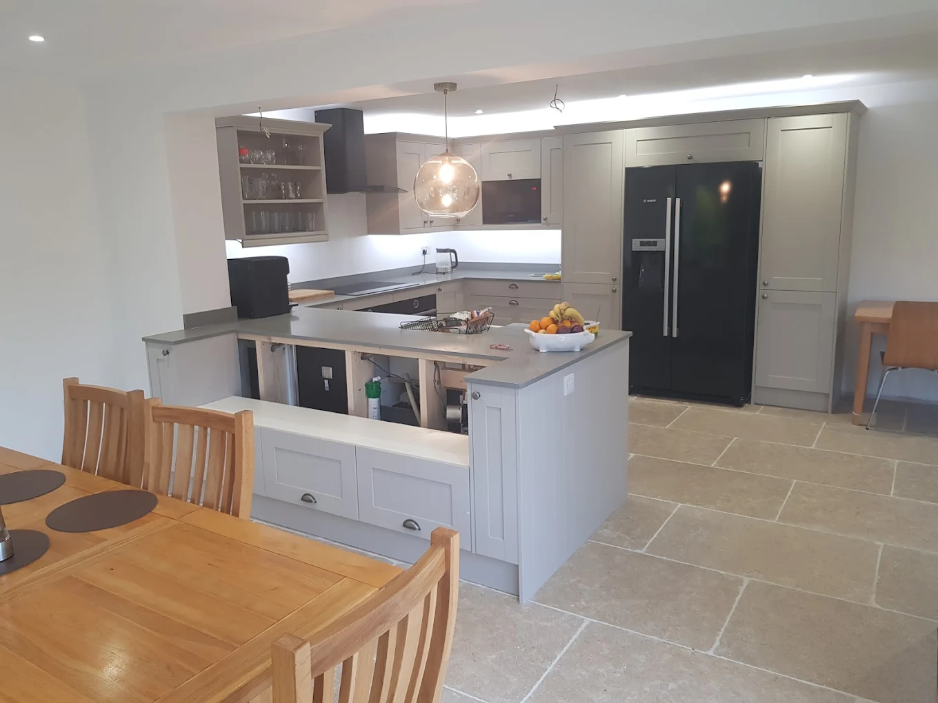 Kitchen renovation electrical work